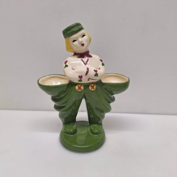 Vintage Kim Ward Lot of 2 Kaye of Hollywood California Pottery Vase Double Sided - Picture 4 of 13